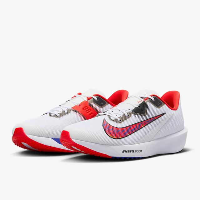 ナイキ ランニングシューズ メンズ NIKE ライバルフライ4 ローカット マラソン レース 駅伝 長距離 ロードラン 陸上 トレーニング ランシュー 男性 白/赤 スポーツシューズ ナイキシューズ ブランド nike AIR ZOOM RIVAL FLY 4 くつ/HQ3512-100