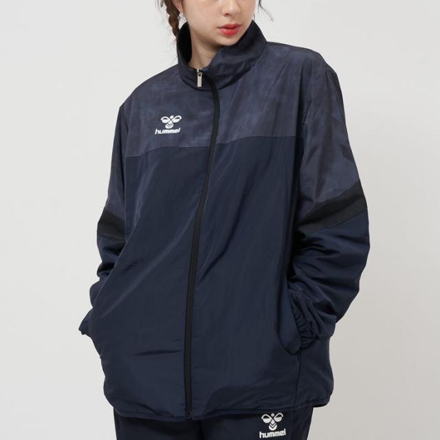 ヒュンメル FCスカル ウーブンフーデッドジャケット ＆ ボアテックパンツ XL ヒュンメル FCスカル ウーブンフーデッドジャケット ＆ ボア