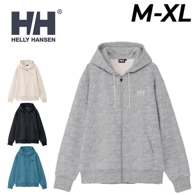 ヘリーハンセン スウェットパーカー メンズ レディース HELLYHANSEN HHロゴ 裏起毛 フルジップ フーディ ユニセックス 保温 アウトドア ウェア スエット パーカ トップス 男女兼用 シンプル 秋冬 スウェットシャツ 羽織り 服 ブランド アパレル/HH32460