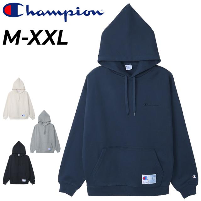 チャンピオン パーカー スウェット メンズ Champion フーデッド スウェットシャツ 長袖 プルオーバー パーカ 無地 裏毛 スエット スポーツ ウェア ルーズ メンズウエア アメカジ 男性 トップス シンプル 服 ブランド アパレル/C3-Z101
