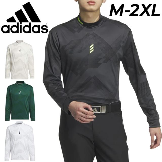 アディダス モックネックシャツ メンズ ゴルフシャツ adidas
