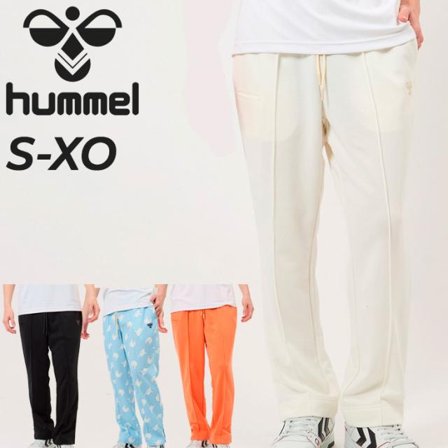 ヒュンメル スウェットパンツ メンズ レディース hummel PLAY ロングパンツ ユニセックス ルーズ 吸汗速乾 無地 総柄 スエット 長ズボン スポーツウエア 男女兼用 ボトムス ずぼん ブランド アパレル/HAP8303P ヒュンメル スウェットパンツ メンズ レディース hummel PLAY ロング