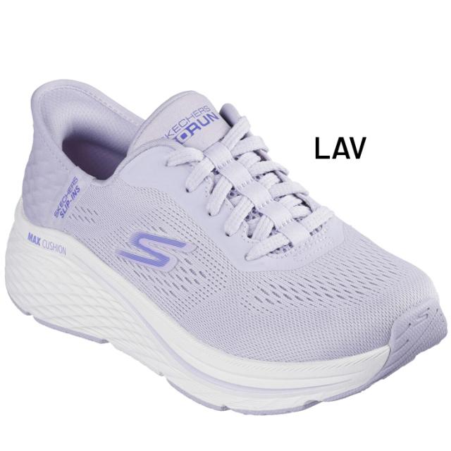 スケッチャーズ レディース スリップインズ スニーカー SKECHERS MAX CUSHIONING ELITE 2.0 ハンズフリー スリッポン 衝撃吸収 高反発 女性用 スリップイン 厚底 プラットフォーム 立ったまま履ける 洗える靴 ブランド 運動靴 婦人靴 くつ/129606_3