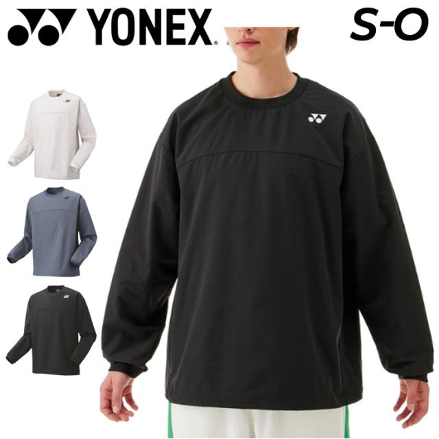 ヨネックス YONEX ユニトレーナー 長袖　メンズ レディース プルオーバーシャツ バドミントン テニス ソフトテニス UVカット 吸汗速乾 ユニセックス スポーツウエア トップス 練習着 運動 男女兼用 服 ブランド 数量限定 アパレル/30105