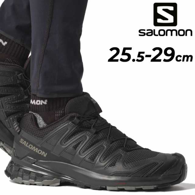 サロモン メンズ トレイルランニングシューズ 靴 SALOMON XA PRO 3D V9 トレイルシューズ ローカット バンジーレース ランニングシューズ 運動靴 トレラン アウトドアスポーツ メンズ スニーカー 男性用 運動靴 黒 大きいサイズ ブランド くつ/XAPRO3D-V9の通販は