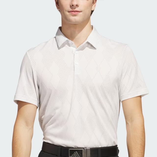 アディダス 半袖 ポロシャツ メンズ ゴルフウェア adidas GOLF メッシュアーガイル 半袖シャツ 総柄 ポロ襟 アーガイル柄 ゴルフシャツ 男性 紳士用 ゴルフポロ トップス おしゃれ レッド ホワイト ネイビー 春夏 服 スポーツウエア ブランド アパレル/KUH63の通販は