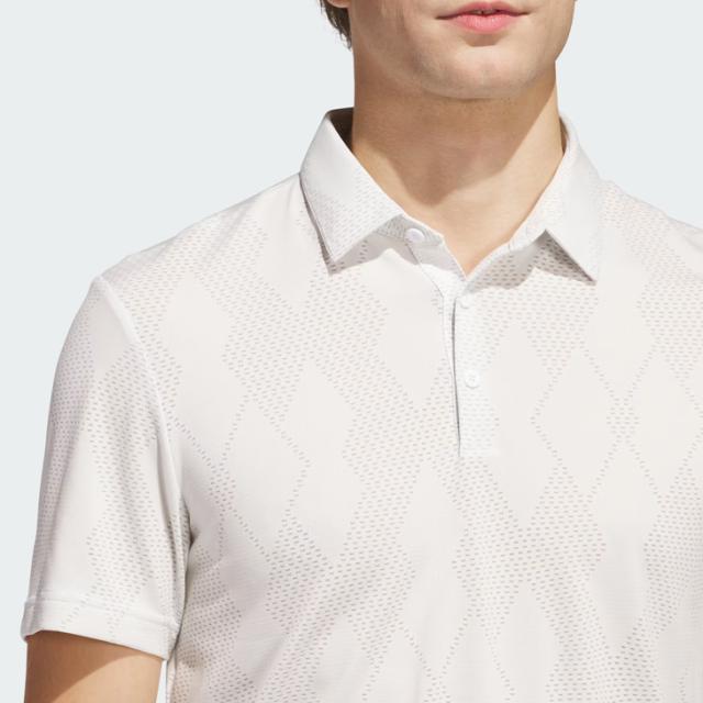 アディダス 半袖 ポロシャツ メンズ ゴルフウェア adidas GOLF メッシュアーガイル 半袖シャツ 総柄 ポロ襟 アーガイル柄 ゴルフシャツ 男性 紳士用 ゴルフポロ トップス おしゃれ レッド ホワイト ネイビー 春夏 服 スポーツウエア ブランド アパレル/KUH63の通販は