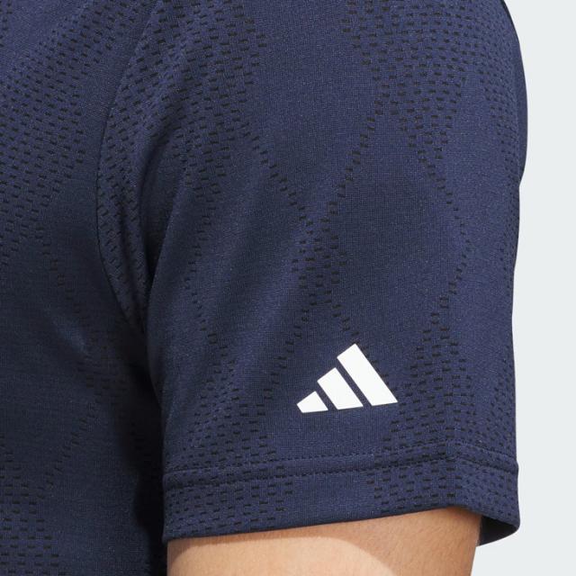 アディダス 半袖 ポロシャツ メンズ ゴルフウェア adidas GOLF メッシュアーガイル 半袖シャツ 総柄 ポロ襟 アーガイル柄 ゴルフシャツ 男性 紳士用 ゴルフポロ トップス おしゃれ レッド ホワイト ネイビー 春夏 服 スポーツウエア ブランド アパレル/KUH63の通販は