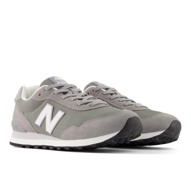 ニューバランス スニーカー メンズ シューズ D幅 Newbalance 515 ローカット 細め スリム幅 スポーティ シューズ ランニングスタイル Nロゴ 男性 大きいサイズ 紳士靴 歩きやすいスニーカー 運動靴 ブランド くつ/ML515-GRY