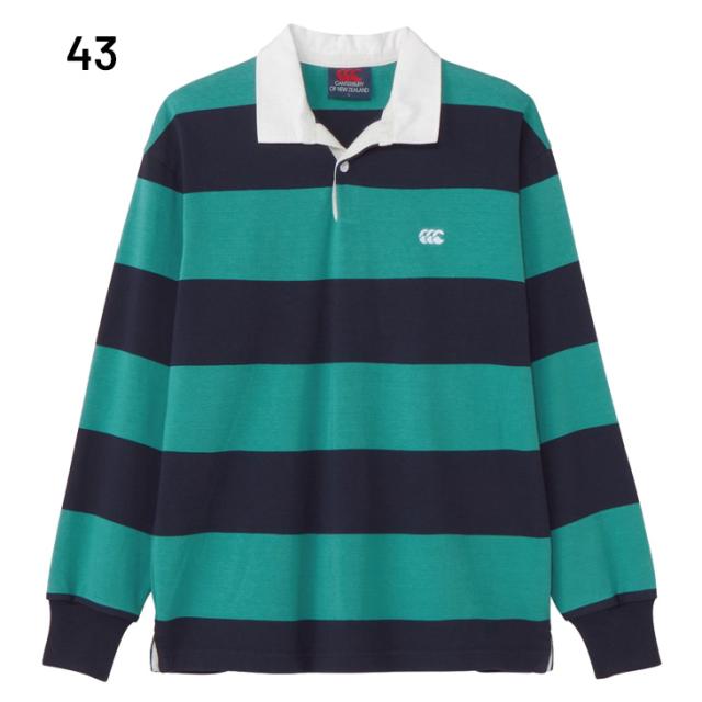 カンタベリー ラガーシャツ 長袖 メンズ レディース canterbury