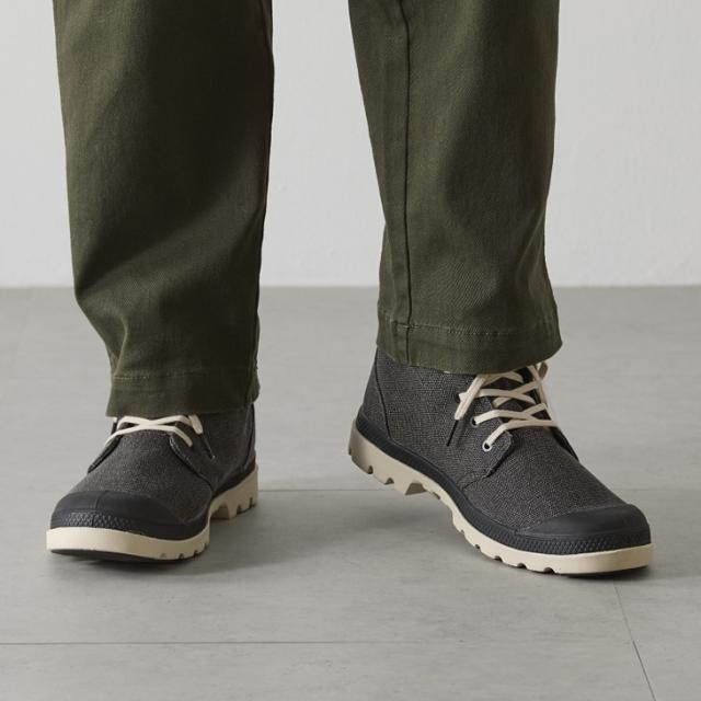 パラディウム ハイカットスニーカー メンズ PALLADIUM PAMPA HI SEEKER2 LT+WP+ サイドジップ ファスナー 男性用 シューズ ウォータープルーフ おしゃれ 黒 メンズスニーカー 紳士靴 ブランド パンパ ハイ シーカー くつ/74406_9