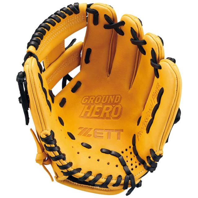【新品】ZETT 子供用　軟式グローブ　グランドメイト　黒　右投げ　SSサイズ ゼット 野球 少年用 軟式グラブ SSサイズ 右投げ ZETT BASEBALL