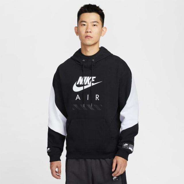 ナイキ スウェット パーカー 長袖 メンズ NIKE エア フリース プルオーバー L/S フーディ BFT スポーツウェア 男性 パーカ スエット 黒 ブラック スウェットシャツ トレーナー メンズウエア タウン ブランド nike AIR アパレル/HJ0274-010