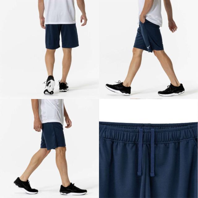 ミズノ ショートパンツ メンズ mizuno ナビドライ ニットハーフパンツ
