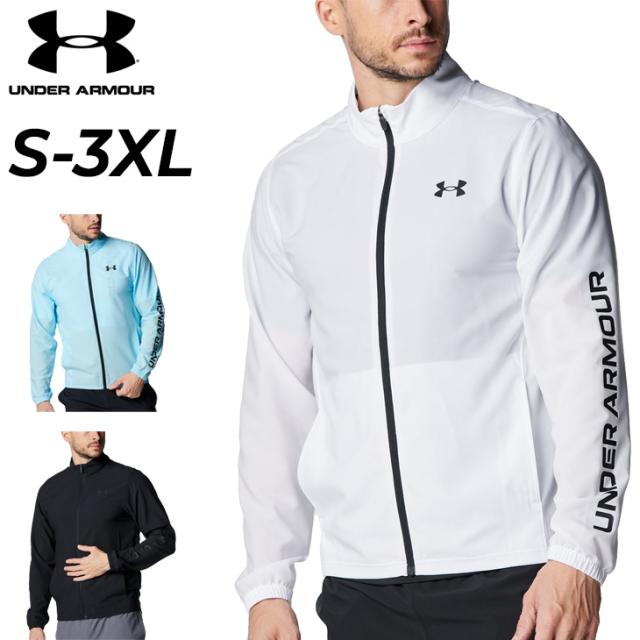 アンダーアーマー ウィンドブレーカー メンズ UNDERARMOUR UAフレッシュウーブン フルジップ ジャケット トレーニング アウター スポーツウェア はっ水 軽量 男性 ウインドブレーカー 上着 メンズウエア ウィンドジャケット 服 ブランド アパレル/6001543