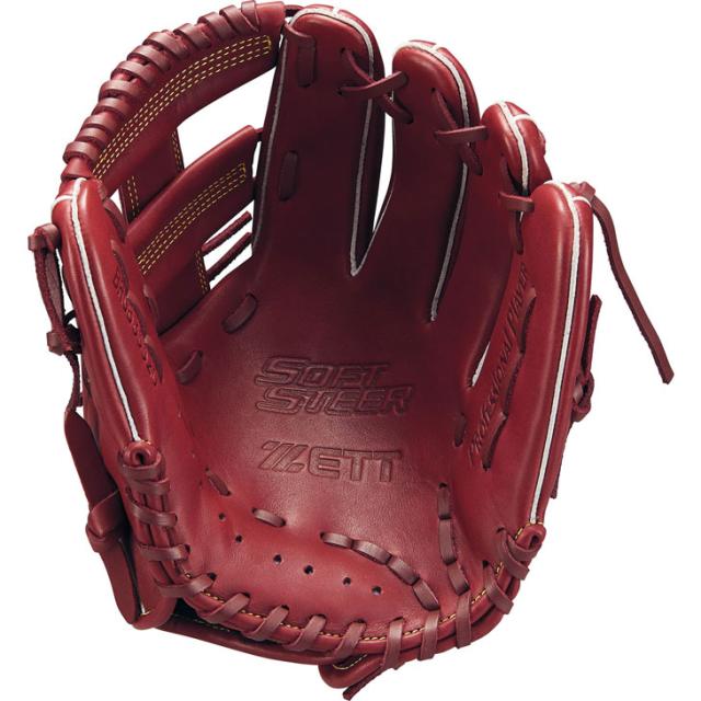 ゼット 野球 軟式グラブ サイズ4 オールラウンドモデル 右投げ ZETT BASEBALL ソフトステア 軟式野球 M号ボール対応 一般 学生 右投用 軟式グローブ 天然皮革 ソフトレザー ベースボール ブランド SOFT STEER 野球用品/BRGB35520_3