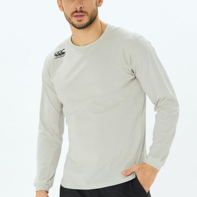 カンタベリー 長袖 Tシャツ メンズ canterbury アールプラス L/S