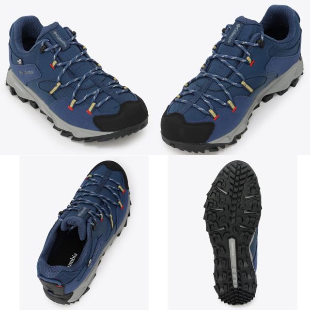 コロンビア ハイキングシューズ メンズ 幅広ワイド Columbia セイバーシックスローアウトドライワイド 防水 アウトドアシューズ 男性用 ローカット 靴 トレッキング 山登り キャンプ フェス スニーカー ブランド ブラック ネイビー ブラウン くつ/YI0238_9
