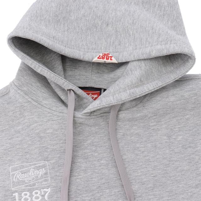 ローリングス パーカー 長袖 スウェット メンズ Rawlings ニットプルオーバーフーディ 野球 スポーツウェア トレーニング 長そでパーカ スウェットシャツ メンズウエア 服 トップス 普段使い メンズパーカー ブランド アパレル/AOS15S12_5