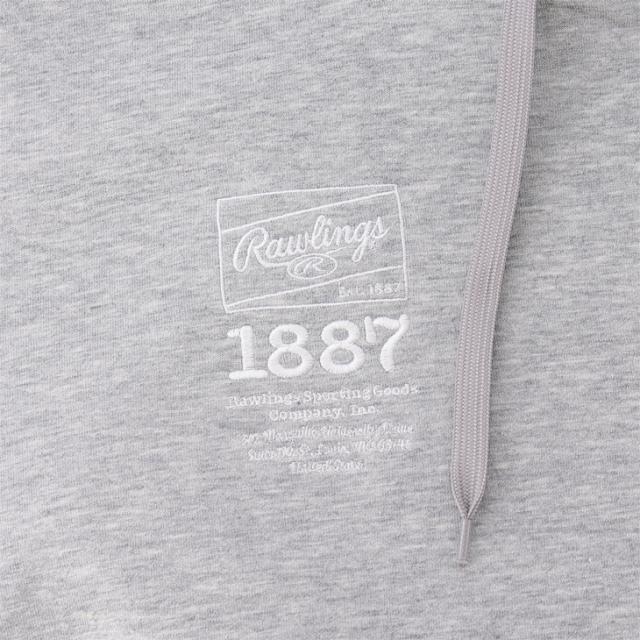 ローリングス パーカー 長袖 スウェット メンズ Rawlings ニットプルオーバーフーディ 野球 スポーツウェア トレーニング 長そでパーカ スウェットシャツ メンズウエア 服 トップス 普段使い メンズパーカー ブランド アパレル/AOS15S12_9