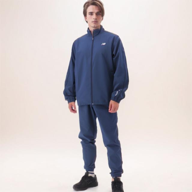 ニューバランス ウィンドブレーカー メンズ 上下 Newbalance ウーブン 長袖ジャケット ジョガー ロングパンツ セットアップ 吸汗速乾 トレーニング スポーツウェア 上下組 男性用 ウィンド上下 春夏 ブランド アパレル 大谷翔平選手/AMJ51504-AMP51205-NNY