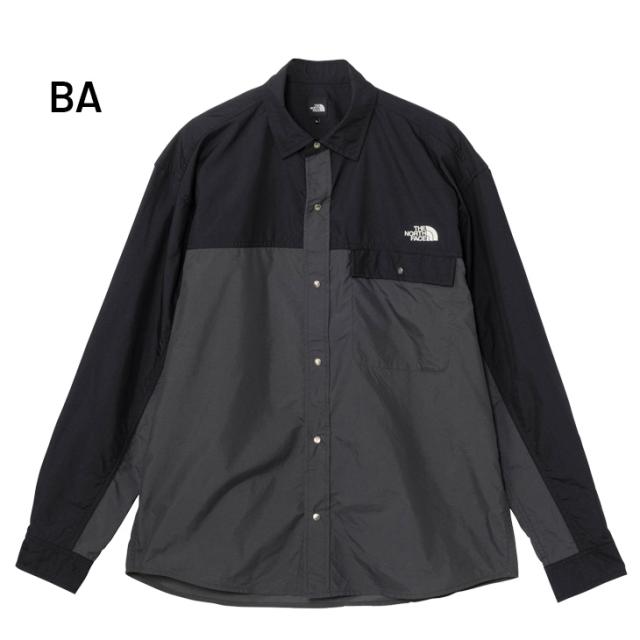ザ・ノース・フェイス 長袖シャツ メンズ THE NORTH FACE L/Sヌプシシャツ ナイロンシャツ 撥水 はっ水 アウトドア ウェア 男性 メンズシャツ キャンプ フェス タウンユース 街着 メンズウエア 服 トップス ブランド アパレル/NR12552_3