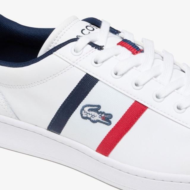 ラコステ メンズ スニーカー LACOSTE SPORT CARNABY SETCGR1251 AP SMA レザースニーカー 天然皮革 ローカット コートスタイル スポーティ わに ワニロゴ 男性 靴 メンズシューズ 大きいサイズ おしゃれ キレイめ 運動靴 ブランド くつ/49SMA0309_4