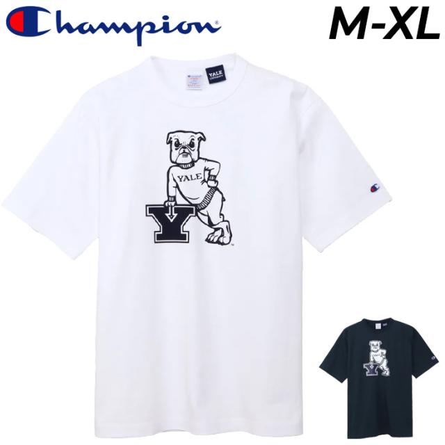 チャンピオン 半袖 Tシャツ メンズ Champion ティーテンイレブン T1011 アメリカ製 プリントT アメカジ YALE イェール大学 カレッジ風 ウェア 男性 トップス 半袖シャツ メンズウェア メンズ 服 ブランド MADE IN USA アパレル/C5-B306