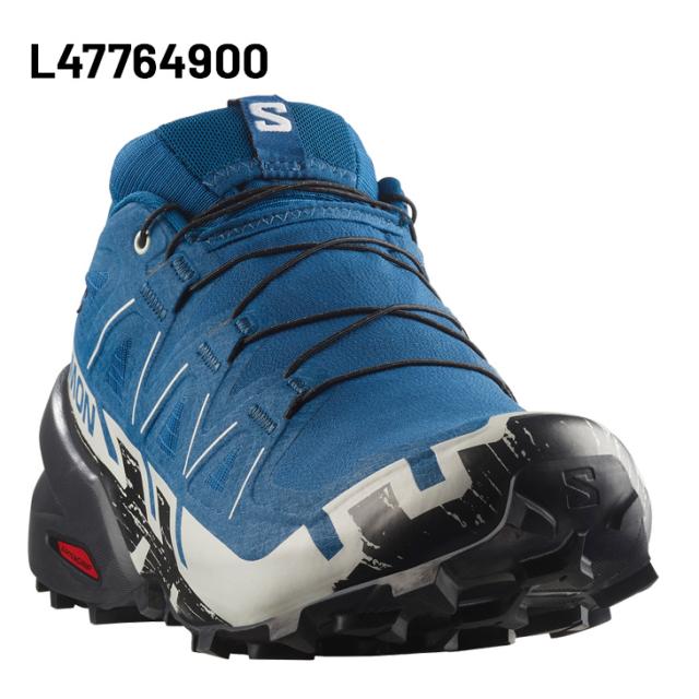 サロモン メンズ トレイルランニングシューズ 防水 靴 SALOMON