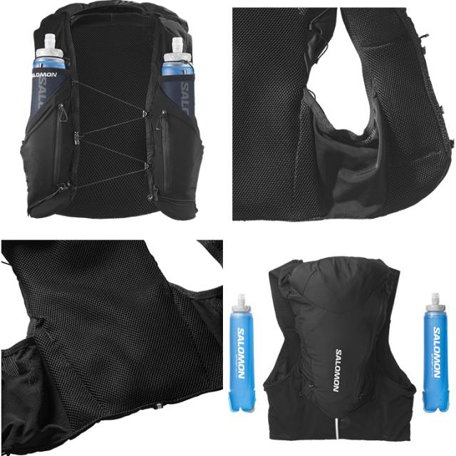 サロモン ランニングベスト フラスク付 SALOMON ADV SKIN 12 メンズ