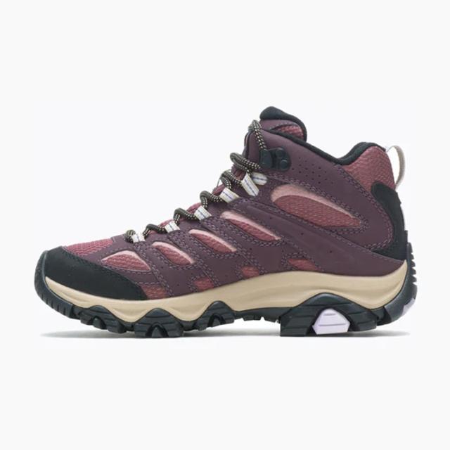 メレル アウトドアシューズ レディース MERRELL MOAB 3 SYNTHETIC MID GORE-TEX 防水 ハイキングシューズ 靴 ミッドカット 登山 トレッキング 女性用 ゴアテックス ヴィブラムソール レディースシューズ スニーカー ブランド くつ/MOAB3SYMD-GTW_6