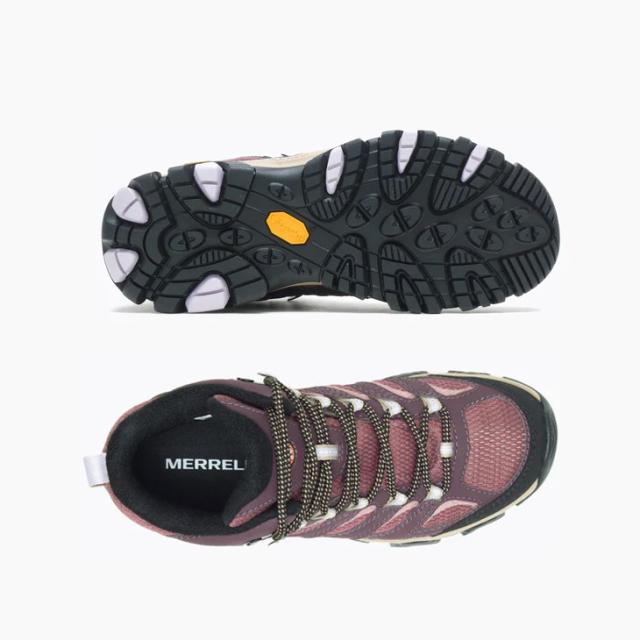 メレル アウトドアシューズ レディース MERRELL MOAB 3 SYNTHETIC MID GORE-TEX 防水 ハイキングシューズ 靴 ミッドカット 登山 トレッキング 女性用 ゴアテックス ヴィブラムソール レディースシューズ スニーカー ブランド くつ/MOAB3SYMD-GTW_7