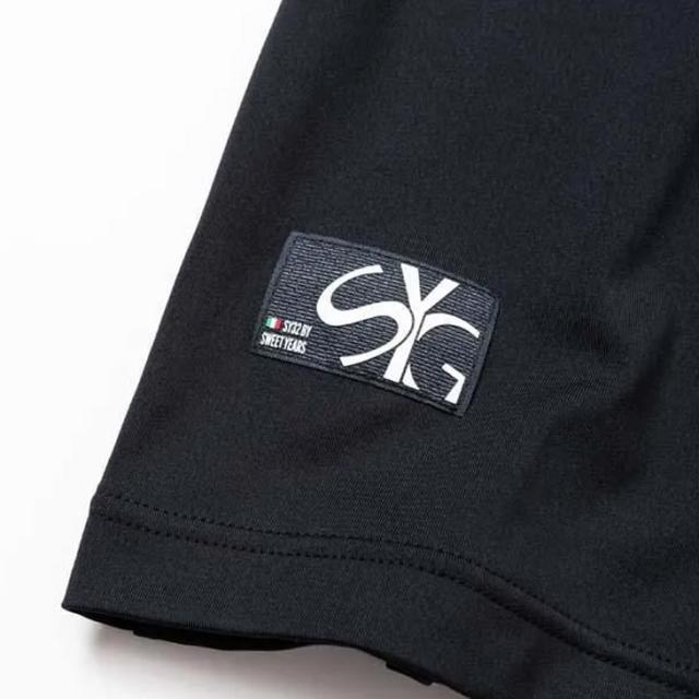 SY32 BY SWEET YEARS GOLF メンズ 半袖シャツ モックネック ゴルフウェア SY32 スウィートイヤーズ 吸水速乾 ストレッチ UV加工 男性 モックシャツ トップス 紳士用 ゴルフシャツ 服 ブランド G-002 EMBOSS STRETCH MOCK アパレル/SYG-25S024_8