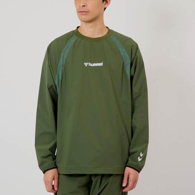 ヒュンメル hummel ピステ XL 緑 黒 2XL hummel（ヒュンメル） 長袖