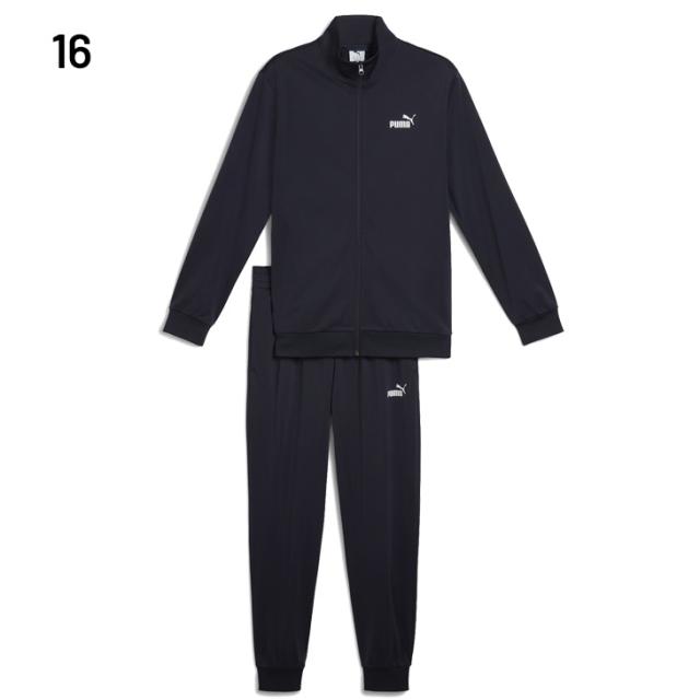 プーマ ジャージ 上下 メンズ PUMA ESS ポリスーツ｜長袖ジップ 