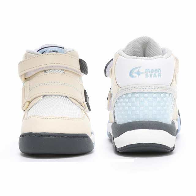 ハイカット19.0cm ムーンスター キャロット CR C2140 レッド ムーンスター] キャロット スニーカー キッズ CR C2140 ブラック