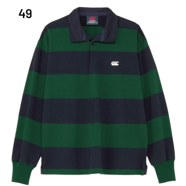 カンタベリー ラガーシャツ 長袖 4L メンズ 大きいサイズ canterbury L