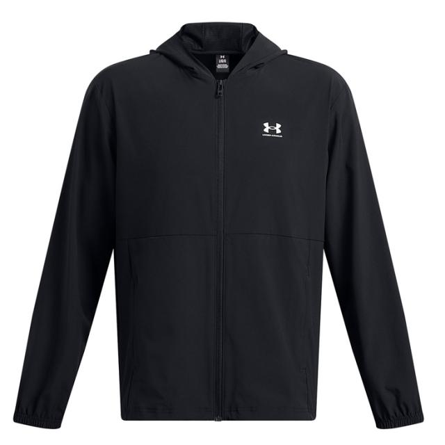 アンダーアーマー ウィンドジャケット メンズ UNDER ARMOUR UAバイブウーブン ウインドブレーカー｜長袖 アウター 軽量 防風 パーカージャケット ウインドブレーカー 男性 アウトドア スポーツ ジム 運動 メンズウェア 大きいサイズ 服 ブランド アパレル/1386555_1