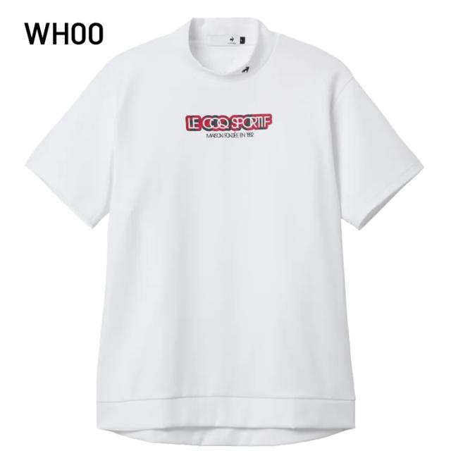 ルコック 半袖シャツ モックネック メンズ ゴルフウェア le coq