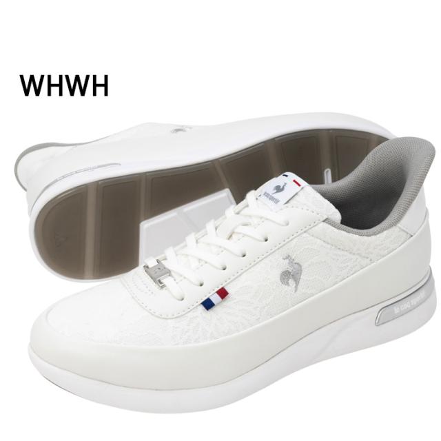 ルコック 手を使わずサッと履ける スニーカー レディースシューズ 2E