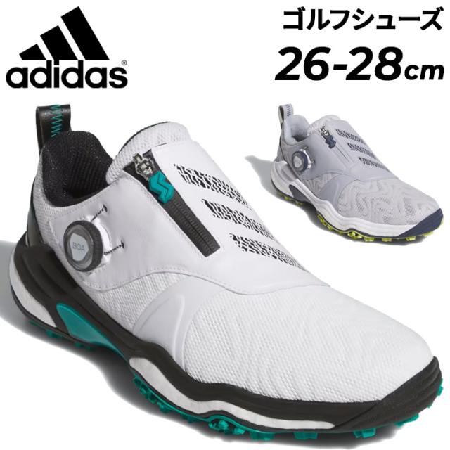 アディダス メンズ ゴルフシューズ スパイクレス adidas GOLF コードカオス 25 ボア｜ダイヤル BOAシステム 防水 ゴルフ靴 ローカット 男性 紳士用 レギュラーフィット メンズシューズ CODECHAOS 25 BOA ブランド スポーツシューズ くつ/NKZ93-