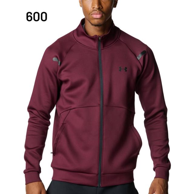 アンダーアーマー ジャージ 長袖 メンズ UNDER ARMOUR UAアーマーニット トラックジャケット トレーニング スポーツウエア ジャージジャケット フルジップ ジャージー 男性用 アウター 大きいサイズ ジムトレ 運動 ブランド アパレル/6007743_3