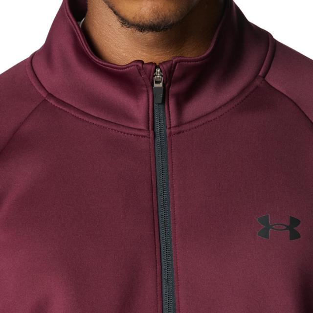 アンダーアーマー ジャージ 長袖 メンズ UNDER ARMOUR UAアーマーニット トラックジャケット トレーニング スポーツウエア ジャージジャケット フルジップ ジャージー 男性用 アウター 大きいサイズ ジムトレ 運動 ブランド アパレル/6007743_5