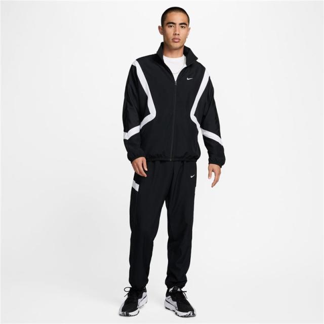 【新品未使用上下セット】NIKE ウーブン バスケットボールジャケットパンツ S ナイキ ウーブン メンズ 上下 NIKE アイコン バスケットボール