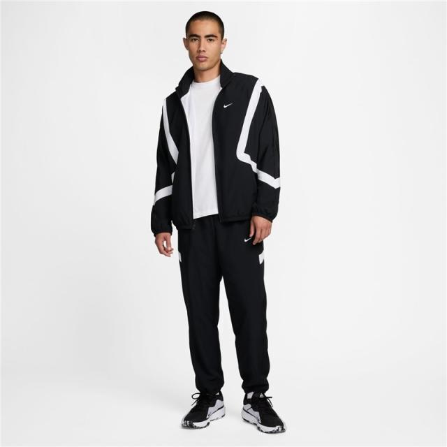 新品未使用　NIKE上下セットアップ　Ｓサイズ　ウーブン　ブラック　バスケ ナイキ ウーブン メンズ 上下 NIKE アイコン バスケットボール