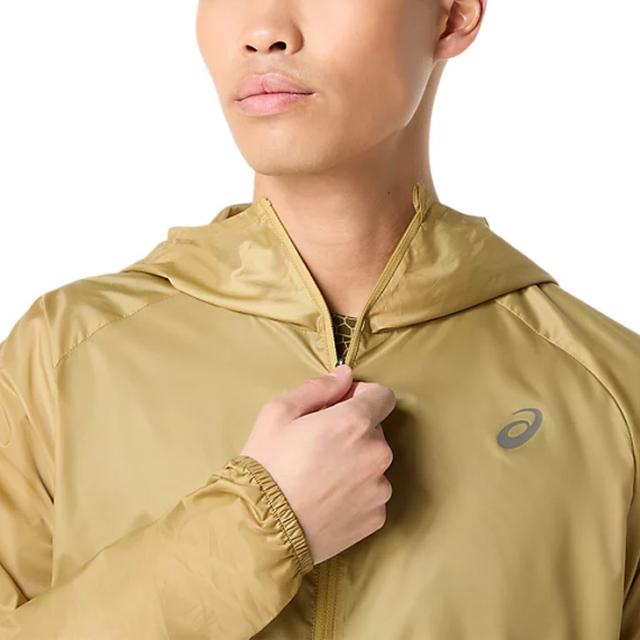 新品 asics メンズ ランニングパッカブルジャケット Lサイズ 定価9，612円 リニアDグレー アシックス  ASICS アシックス ウィンドブレーカー メンズ 海外サイズ asics ROAD