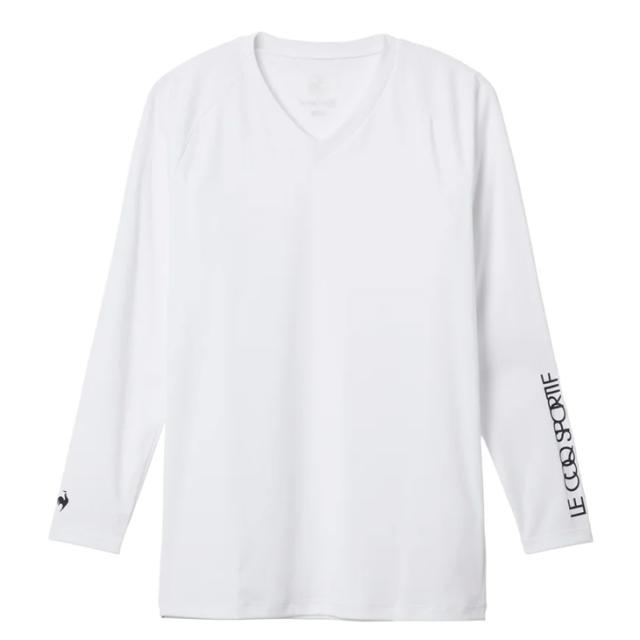 ルコック インナー付半袖シャツ メンズ ゴルフウェア le coq sportif GOLF 半袖ポロシャツ 長袖インナーシャツ 2点セット 男性 ゴルフシャツ 吸汗速乾 UVカット 総柄ゴルフポロ 長袖アンダー トップス 紳士 服 スポーツ ブランド アパレル/LG5FTZ00M【返品不可】_8