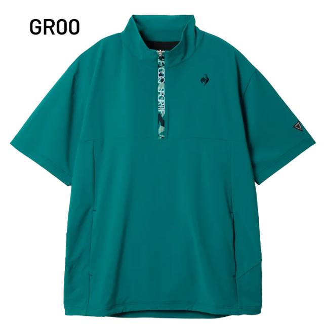 LE COQ SPORTIF ゴルフウェア Mサイズ ルコック 半袖ウインドブルゾン メンズ ゴルフウェア le coq sportif