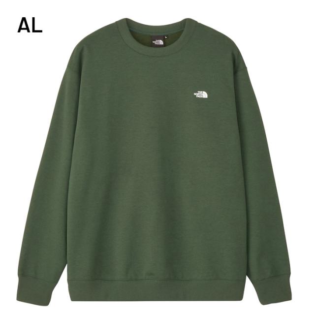 ザ・ノース・フェイス 長袖 トレーナー メンズ レディース THE NORTH FACE スモールロゴヘザースウェットクルー｜スウェットシャツ ユニセックス 裏毛 スエット アウトドアウェア 男女兼用 ワンポイント シンプル 服 ブランド アパレル/NT62532_1