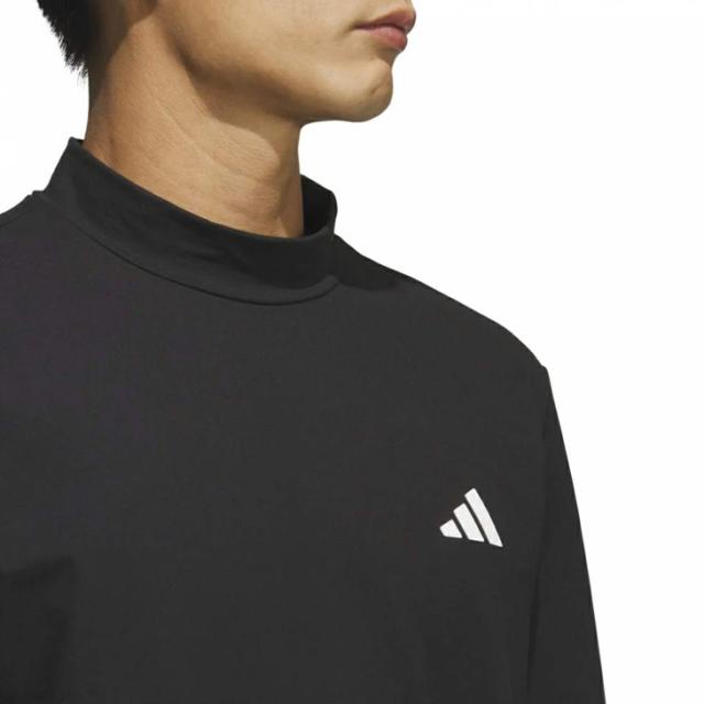 アディダス モックネックシャツ メンズ ゴルフウェア adidas GOLF バックグラフィック 長袖モックシャツ バックプリント 男性 紳士用 ゴルフシャツ トップス スポーツウエア 服 ブランド アパレル/JVV08_8